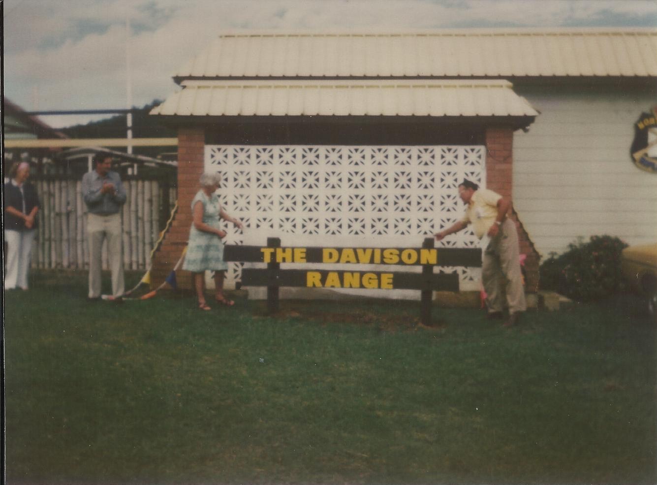 1981 Opening of Davison Range